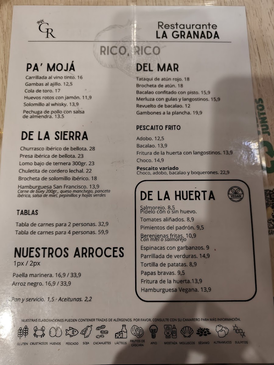 La Granada Restaurante Menu - Image 5